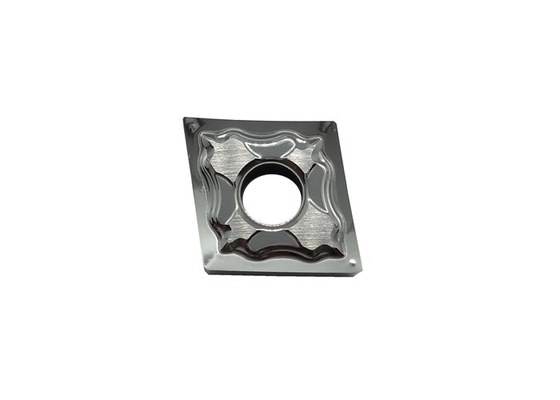 Silberne CNMG-Hartmetalleinsätze, CNMG120404-TK CNMG Einsatz für Aluminium