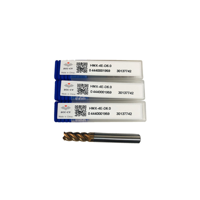 HMX-4E-D6.0 kundenspezifische Schaftfräser, Hartmetall-Schaftfräser-einfacher Ersatz